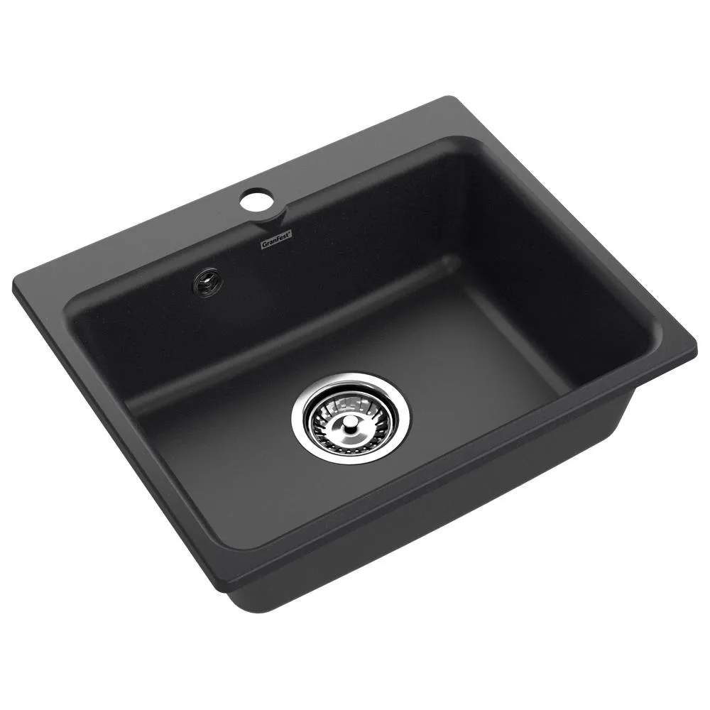 Кухонная мойка GranFest SMART 520, черный