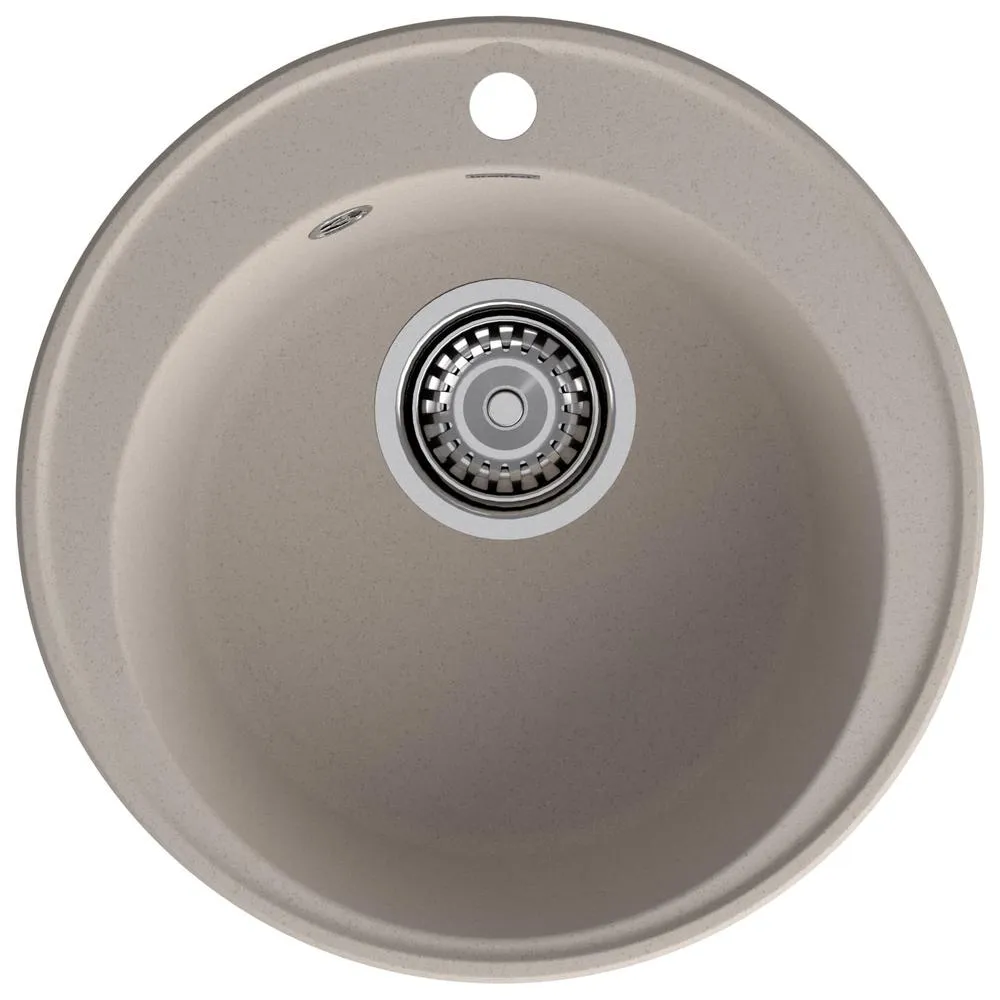 Кухонная мойка GranFest QUARZ 8, песочный