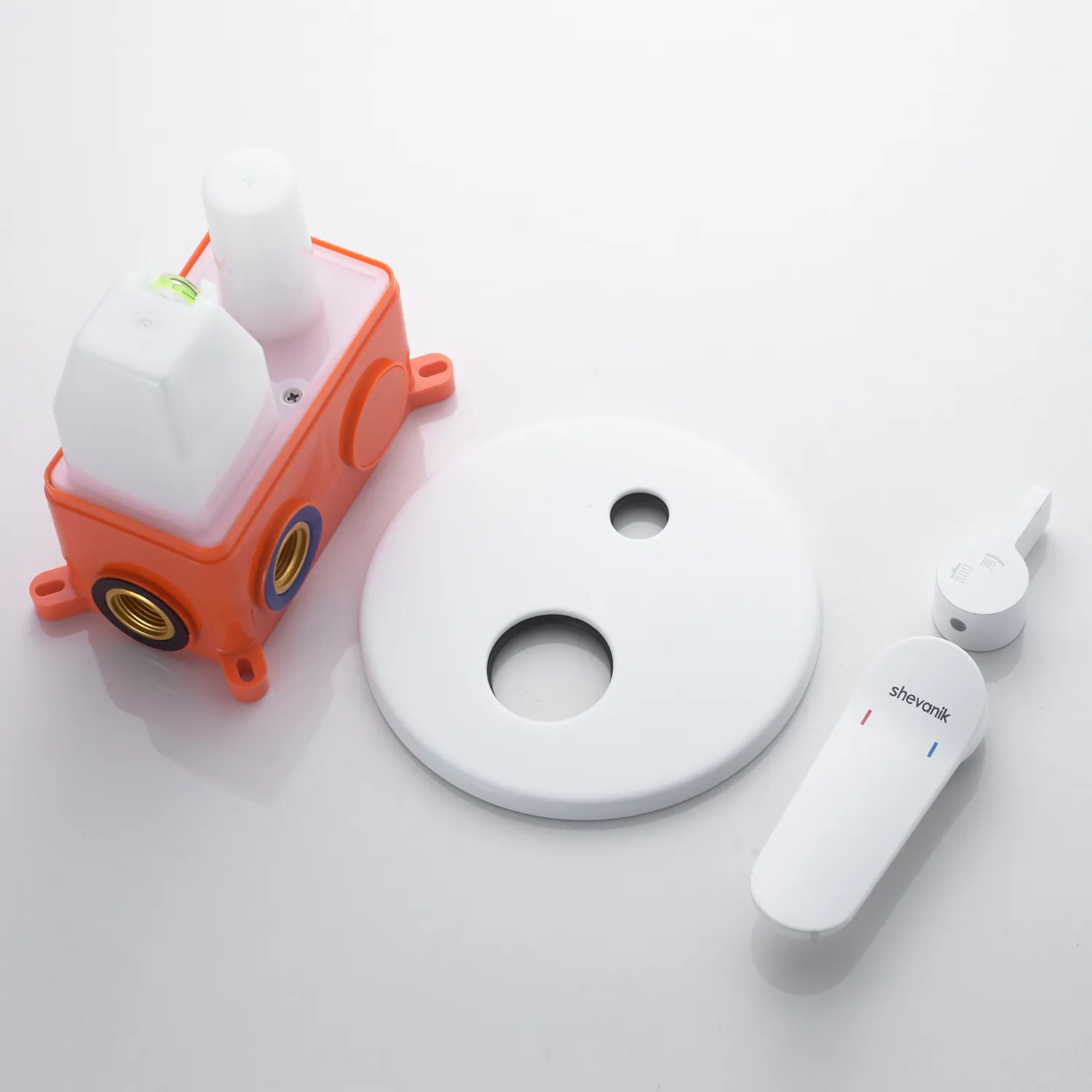 Душевая система встраиваемая Shevanik S4335C, белый