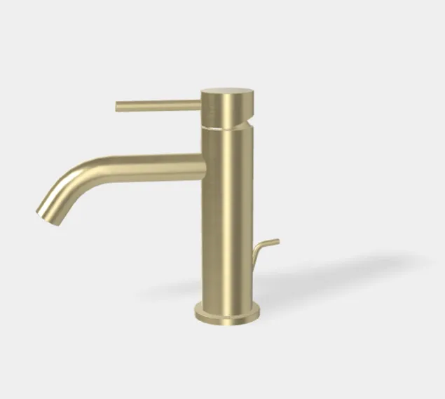 Смеситель для раковины Fima Carlo Frattini Spillo Up, брашированный шампань (F3031XSHS.1)