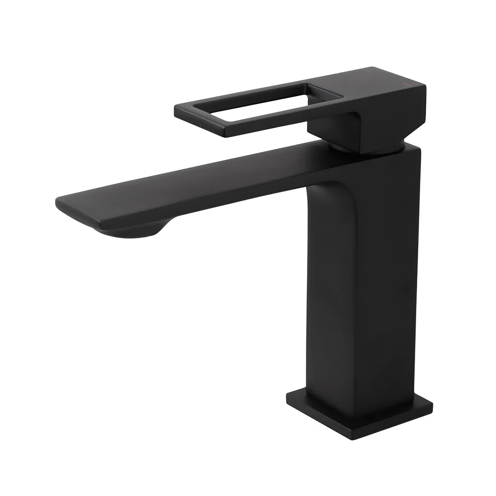 Смеситель для раковины BelBagno Luce, черный матовый (LUC-LVM-NERO)