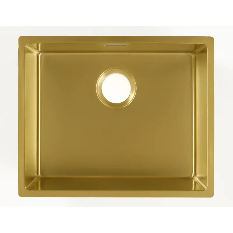 Кухонная мойка Grandex Aqua Optima 5011361, золото