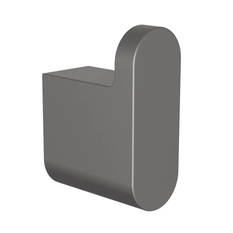 Крючок для ванной комнаты Knotlor RH101GM, оружейная сталь