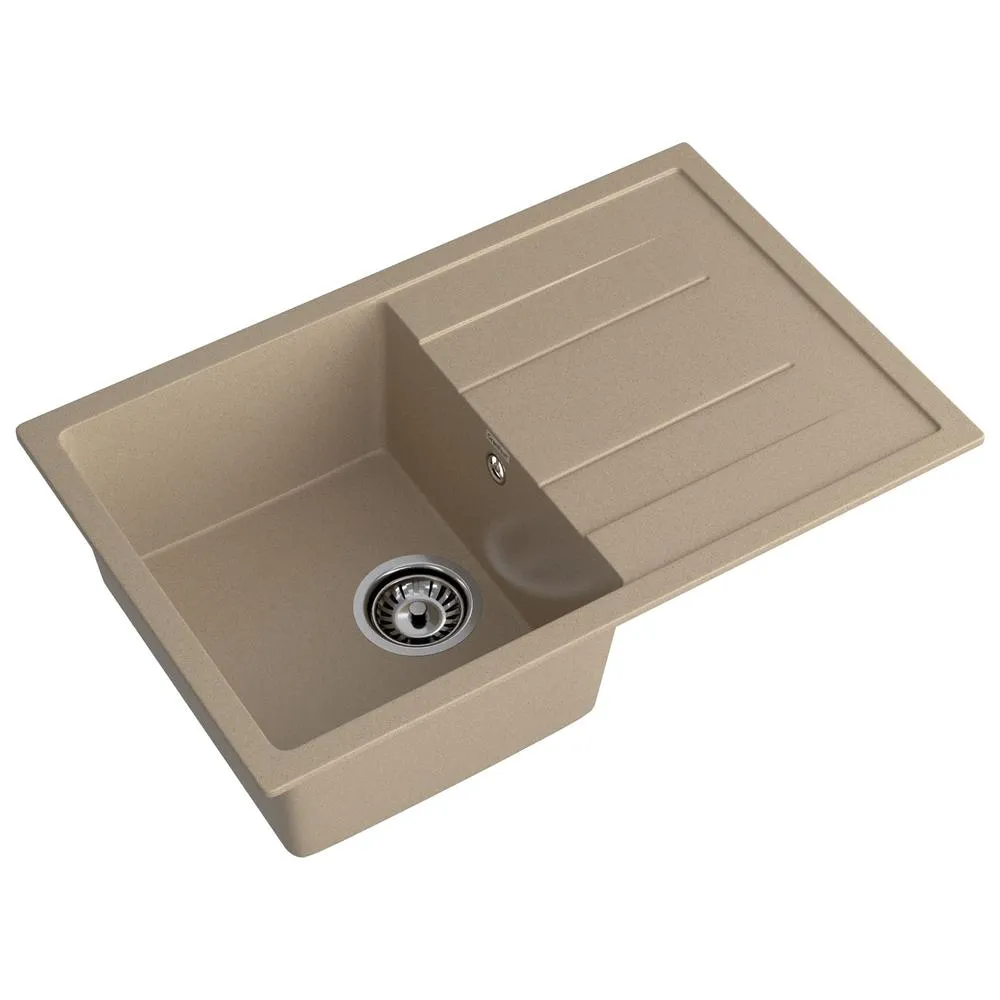 Кухонная мойка GranFest QUADRO 780L, песок