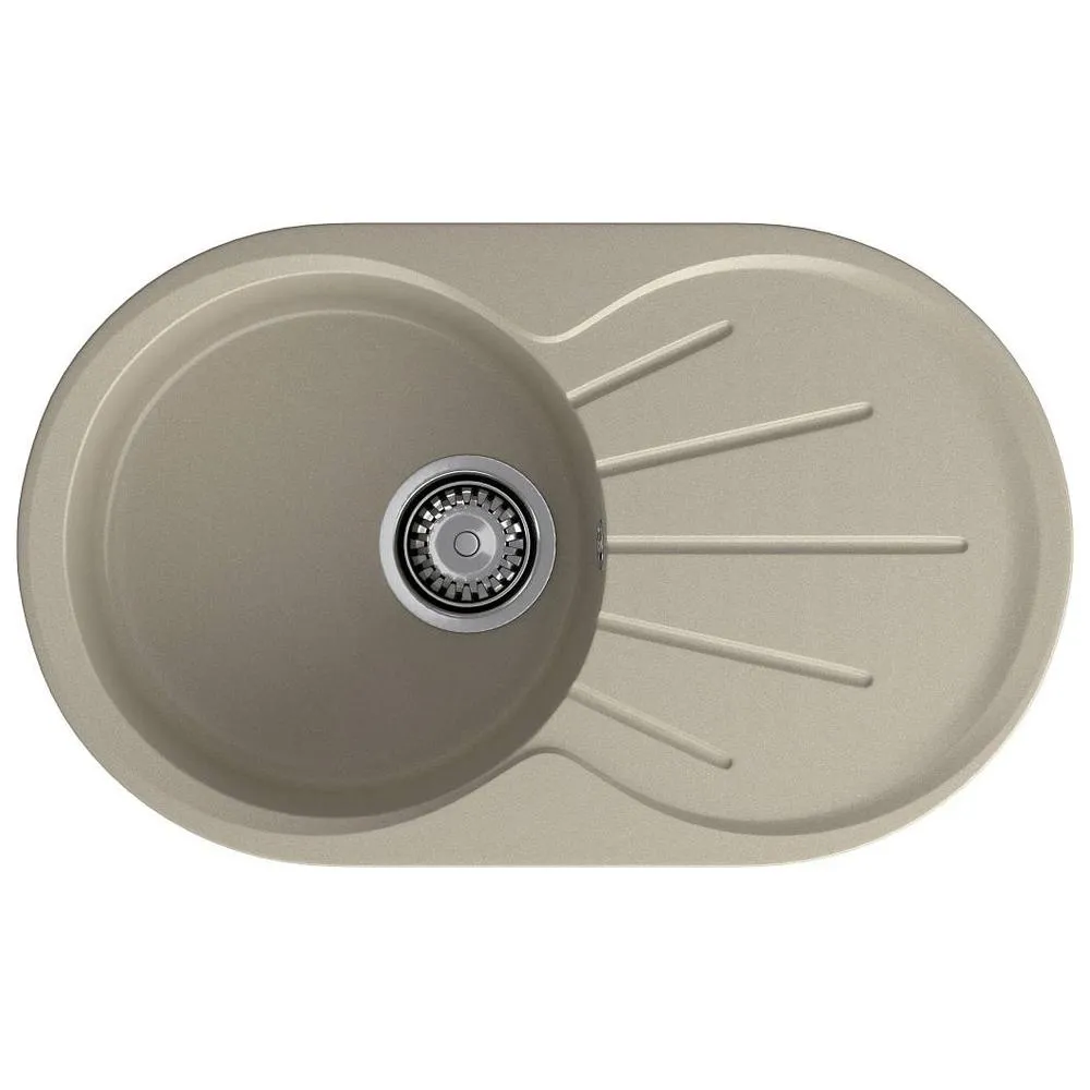 Кухонная мойка GranFest RONDO 750L, терракот
