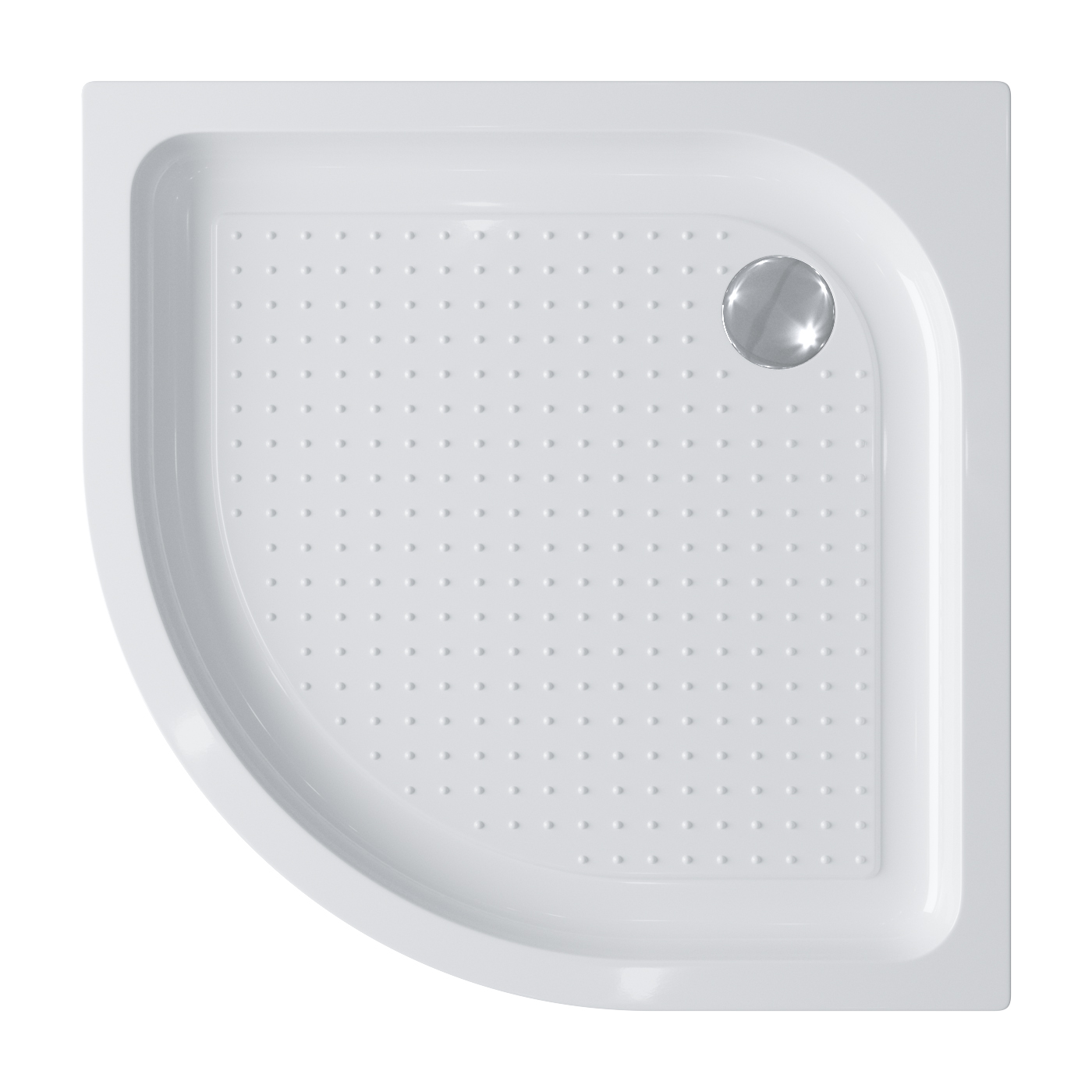 Акриловый поддон BelBagno 900х900 мм, белый (TRAY-BB-R-90-550-15-W)
