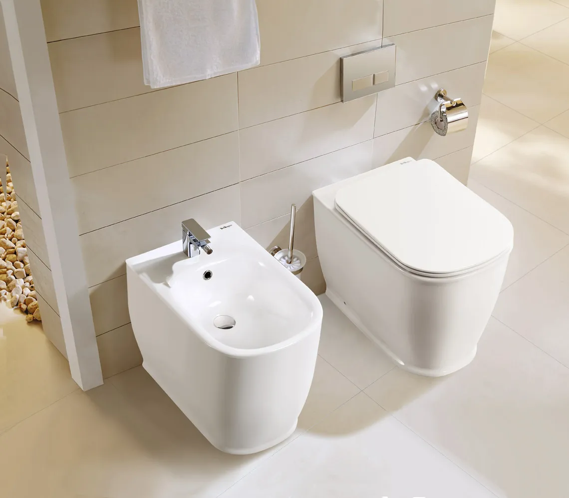 Биде напольное BelBagno Prado, белый (BB10150B)