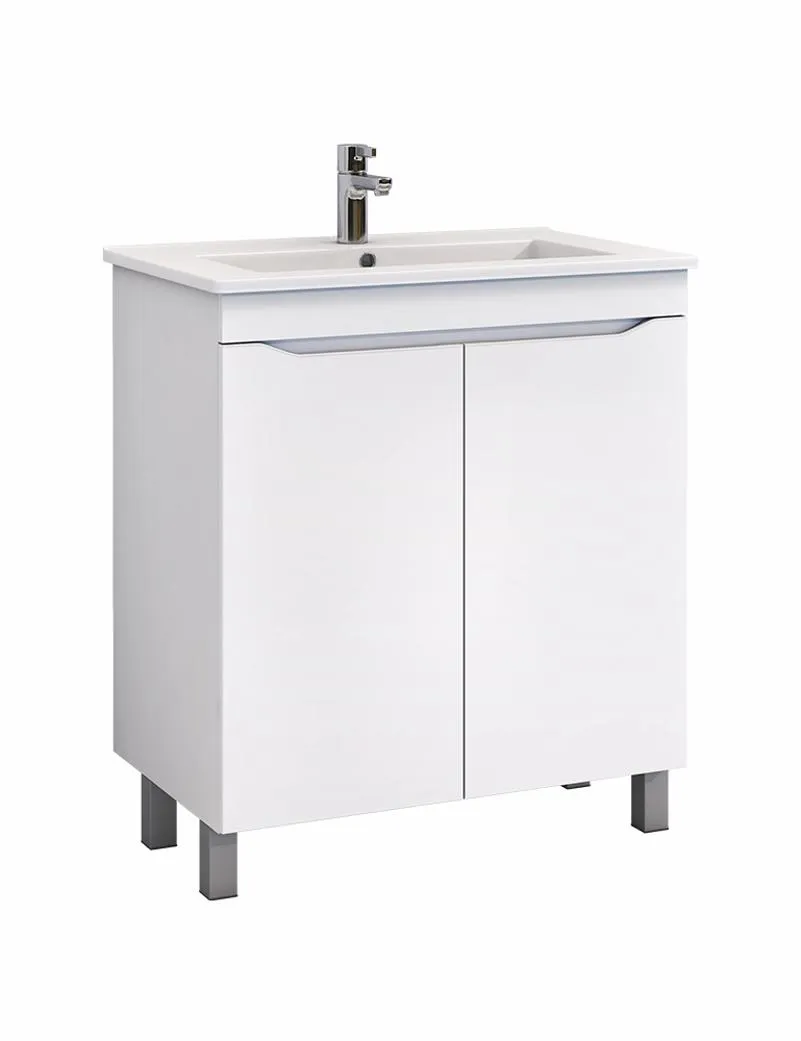 Тумба с раковиной напольная VIGO Grani tn.GRI.OSK.75.2D, 75 см