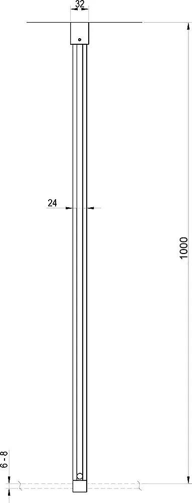 Держатель Ravak Walk-In W SET-1000 Wall/Corner (GWD01000A095)