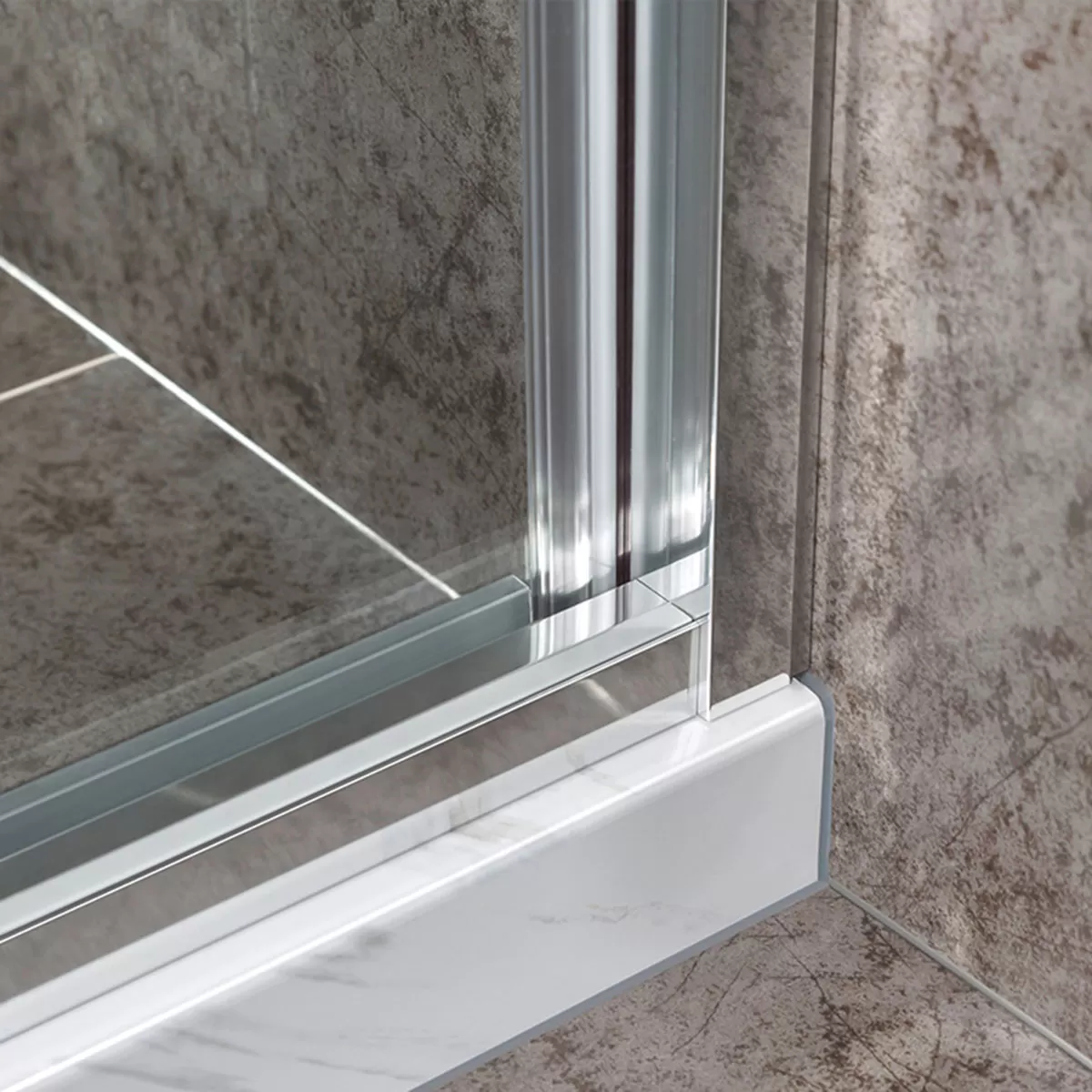 Душевая дверь Vincea Slim-U (VDS-2SU140CL) 1400х2000 мм, хром, стекло прозрачное