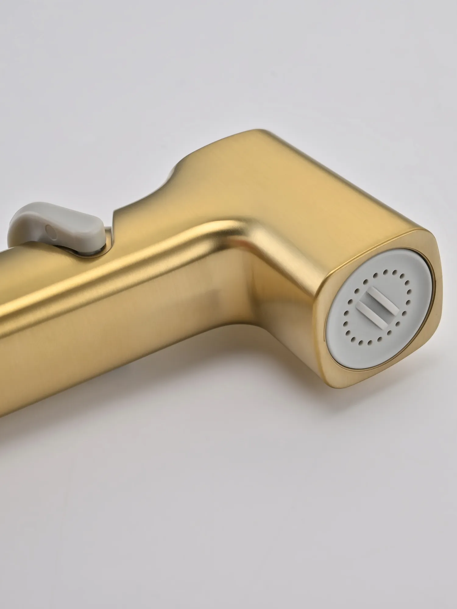 Гигиенический душ со смесителем Rose R245G, золотой сатин