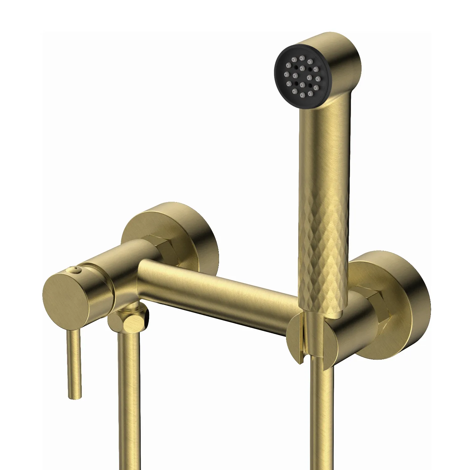 Смеситель Splenka настенный с гигиеническим душем (S99.51.03)