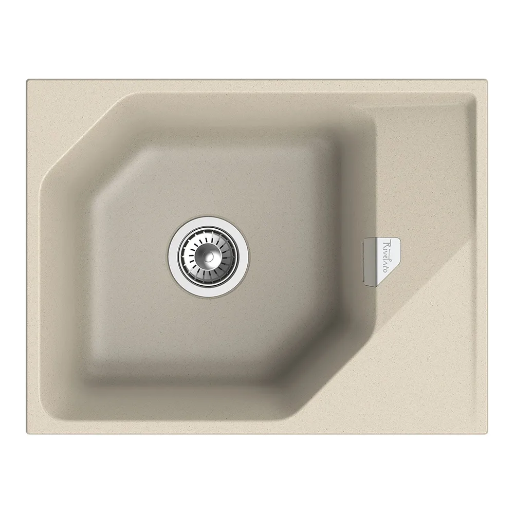 Кухонная мойка Rivelato LOCUS LS-65, темно-бежевый
