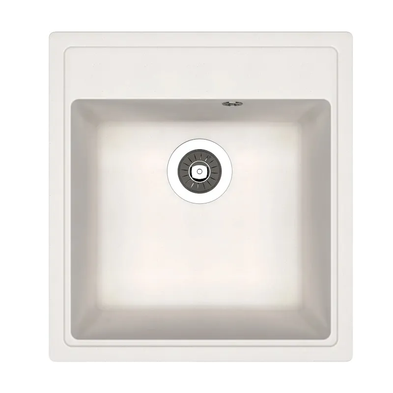 Кухонная мойка Dr. Gans НИКА 25.070.B0470.401, белый