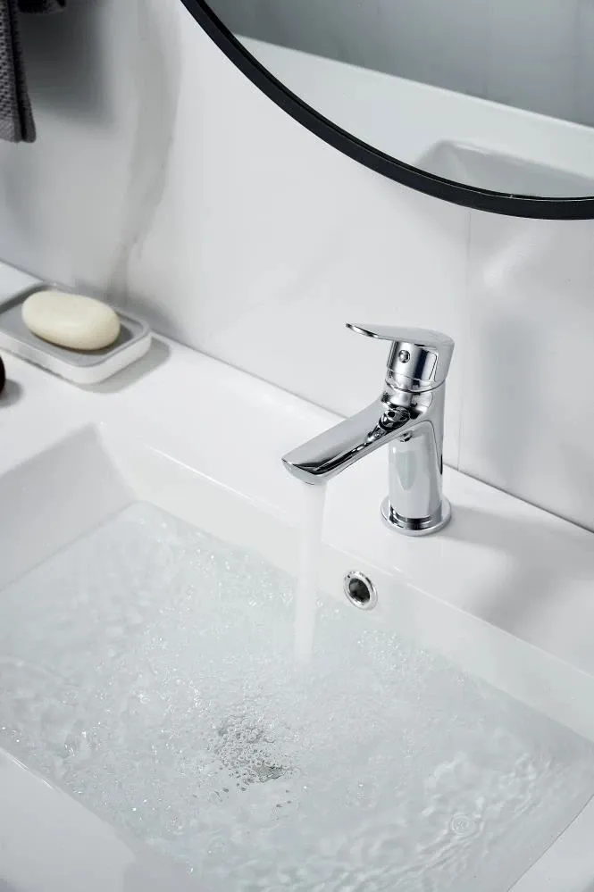 Cмеситель для раковины Knotlor KN-50, хром