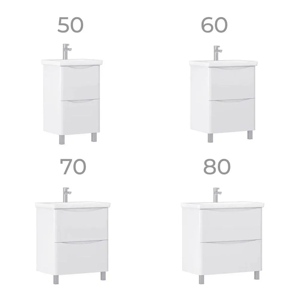 Тумба с раковиной напольная VIGO Glem  321-com, 50 см