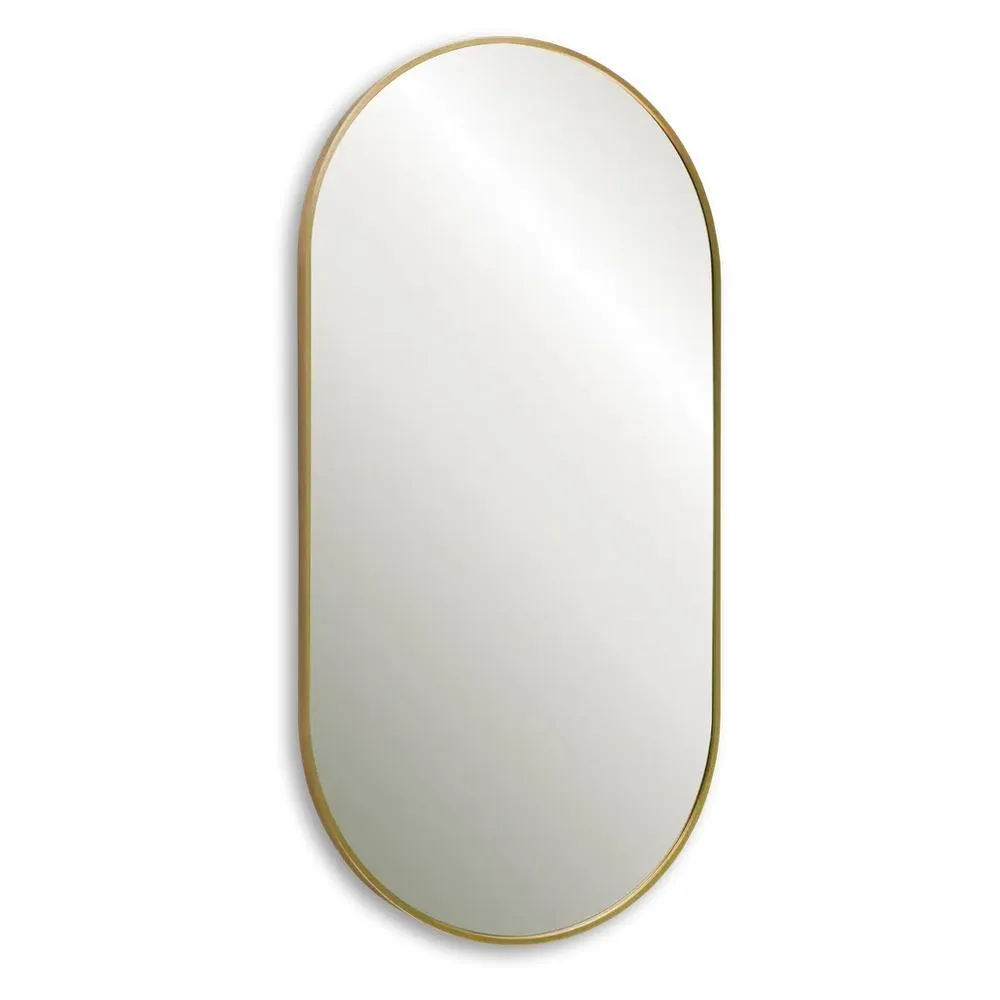 Зеркало Silver Mirrors Aurora 500х1000 (алюм. профиль, цвет золото)