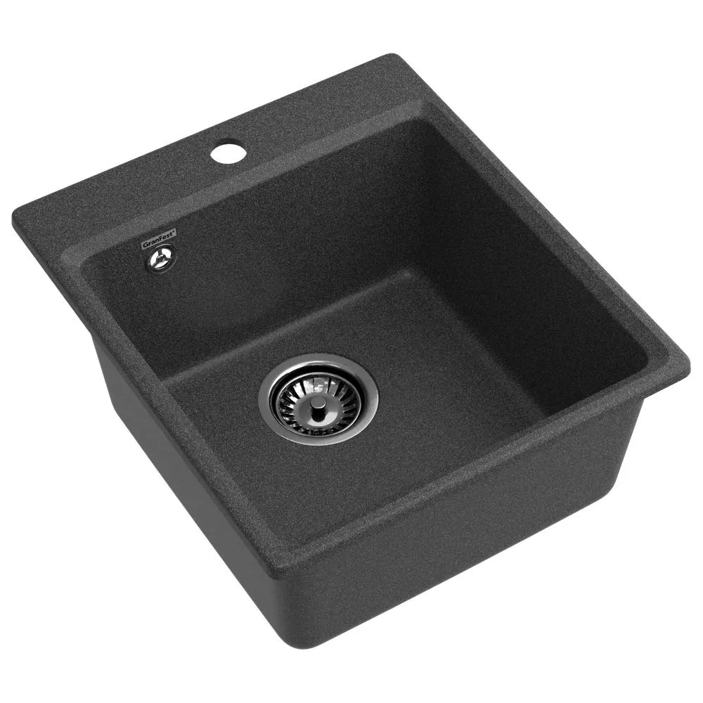Кухонная мойка GranFest GF-LV-420, графит