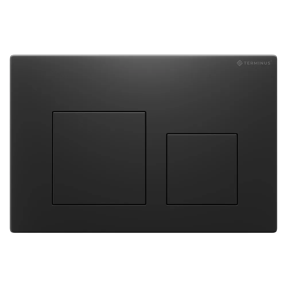 Клавиша смыва Terminus 82K24х16B, черный