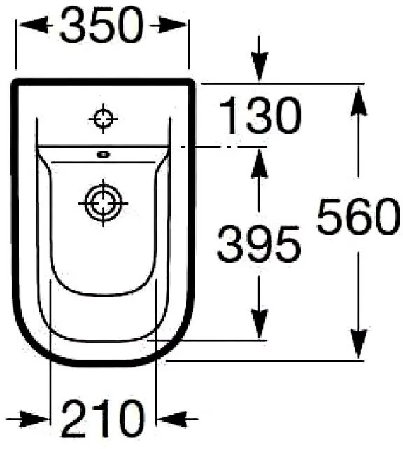80647200B Gap крышка для биде soft close (стары арт. 806472004)