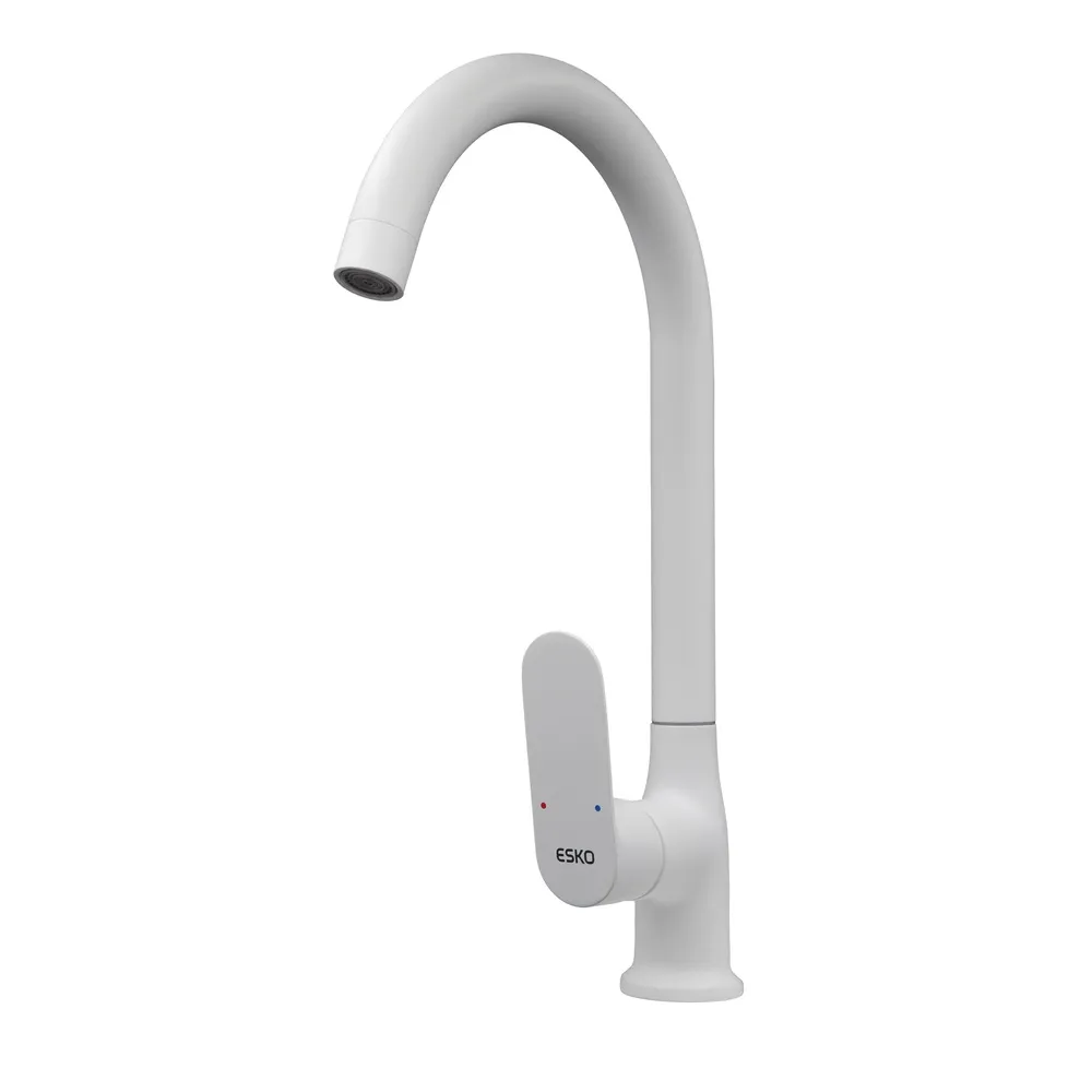 Смеситель для кухни ESKO Calcutta CALC519W, белый