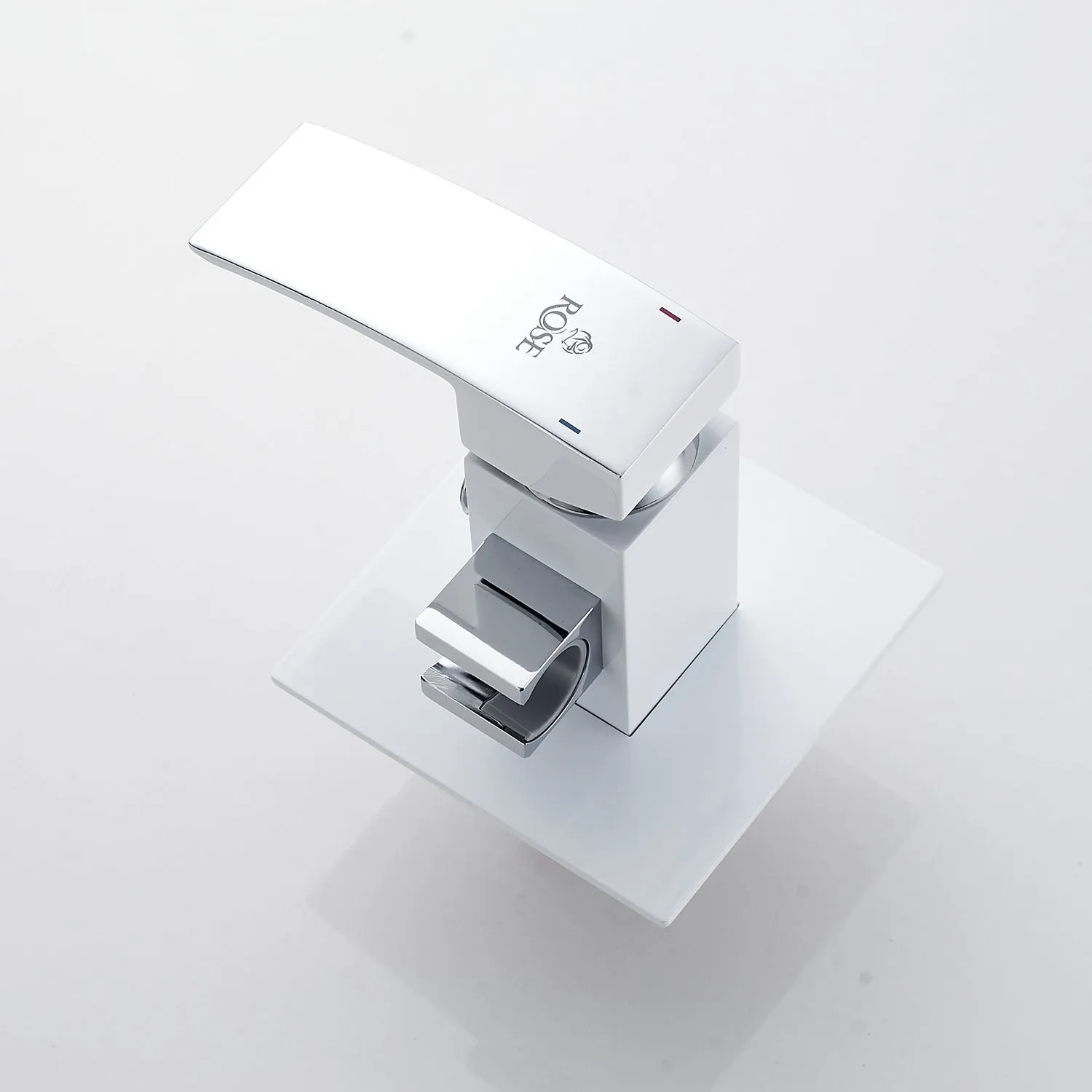 Гигиенический душ со смесителем Rose R1505F-2, белый/хром