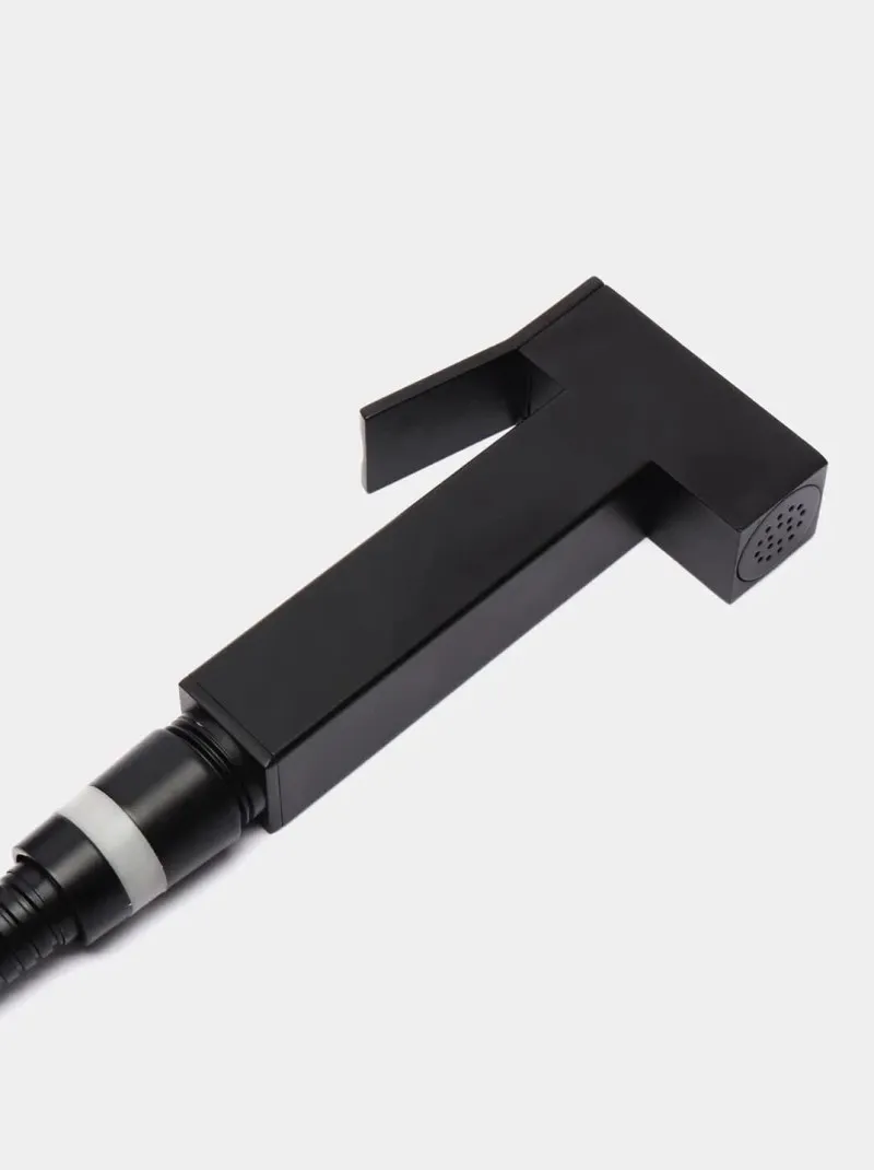 Гигиенический душ со смесителем D-Lin D180201-A, черный