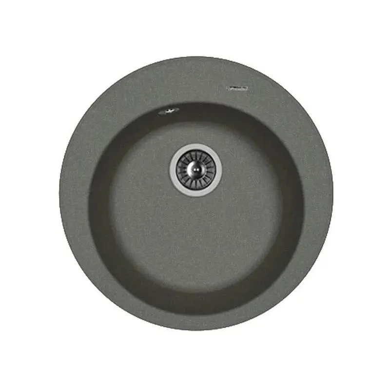 Мойка кухонная иск. камень Флорентина "Никосия" D510 черный FG (20.135.B0510.102)