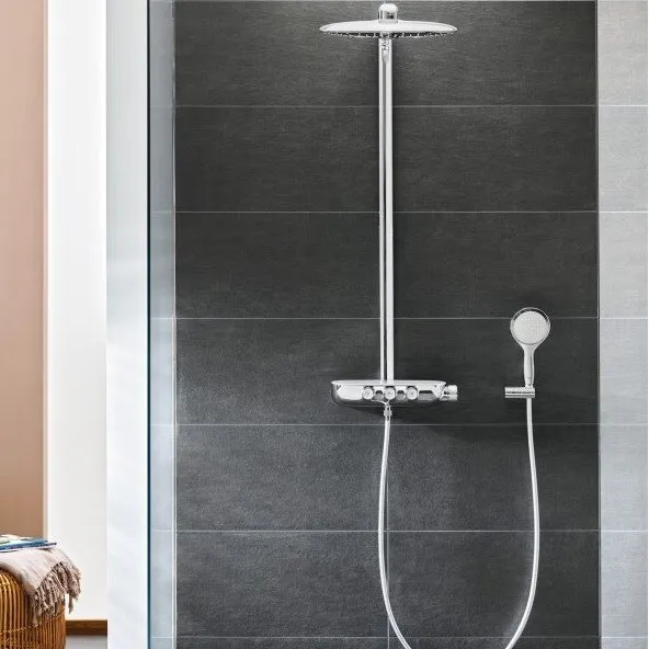 Душевая система Grohe Rainshower SmartControl 26250LS0 белый/хром