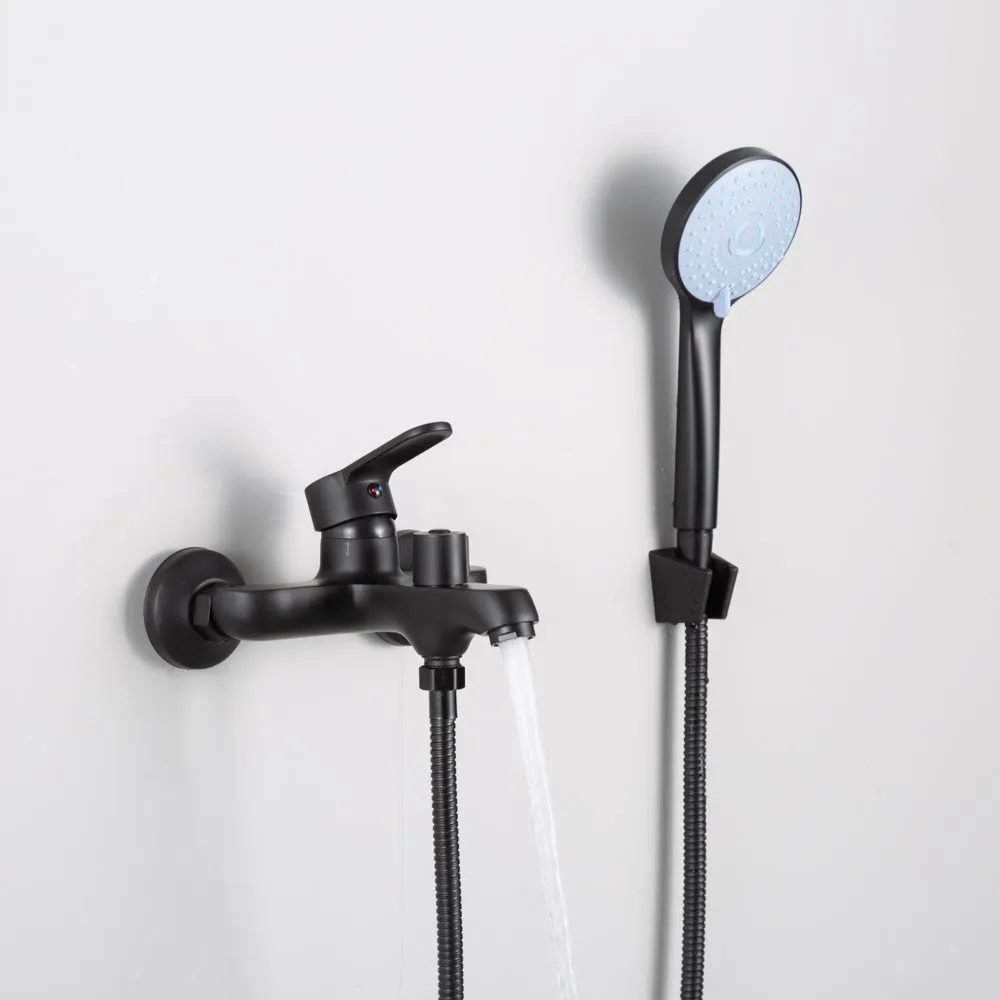 Смеситель для ванны FRUD R32157-6, черный