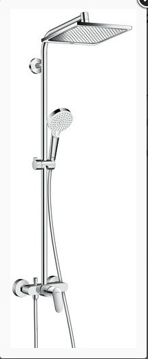 Душевая система Hansgrohe Crometta E 240 1jet Showerpipe хром (27284000)