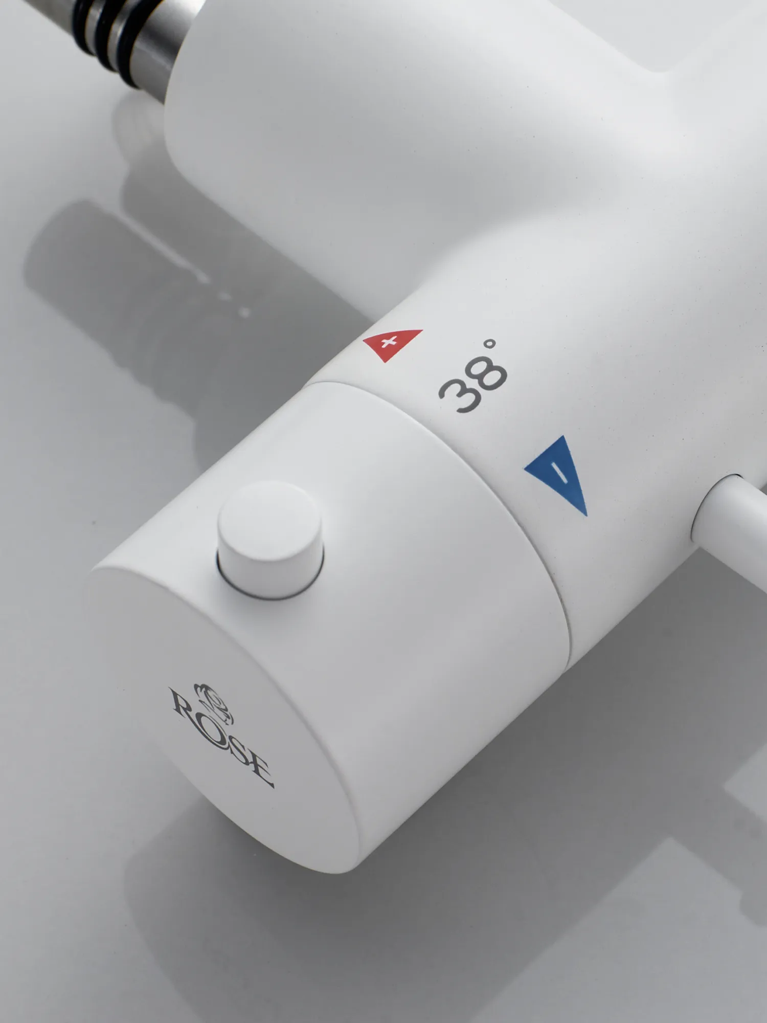 Гигиенический душ с термостатом Rose R915C, белый