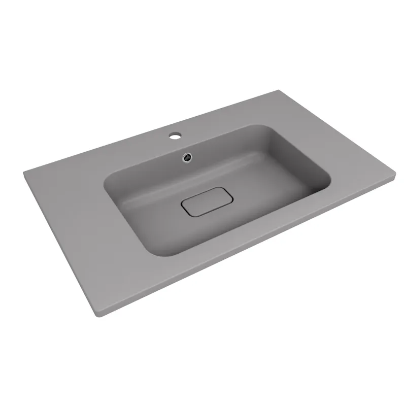 Раковина Florentina Палермо 80 см 10.230.00800.307, серый шёлк