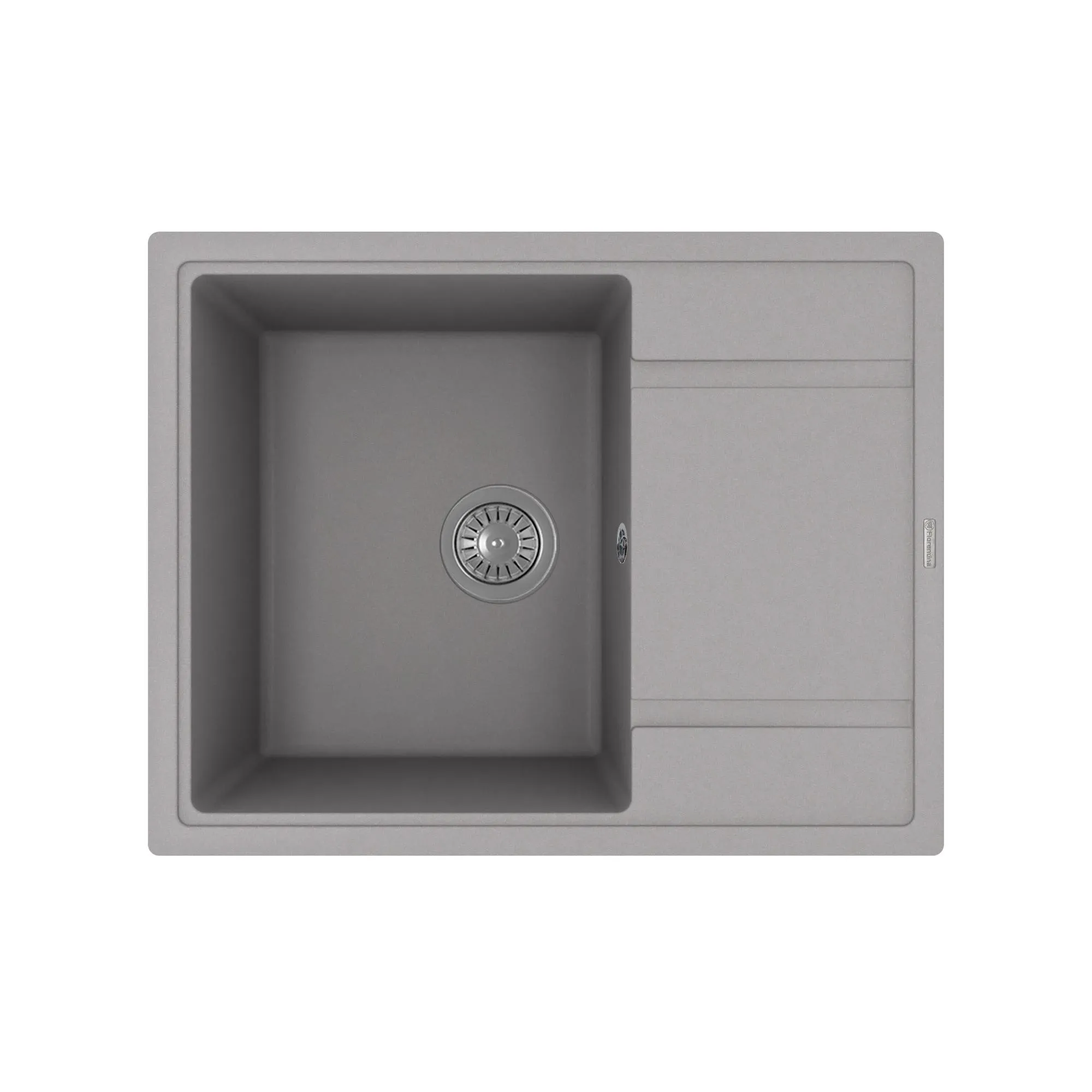 Кухонная мойка Florentina ЛИПСИ 20.125.C0650.307, серый шёлк