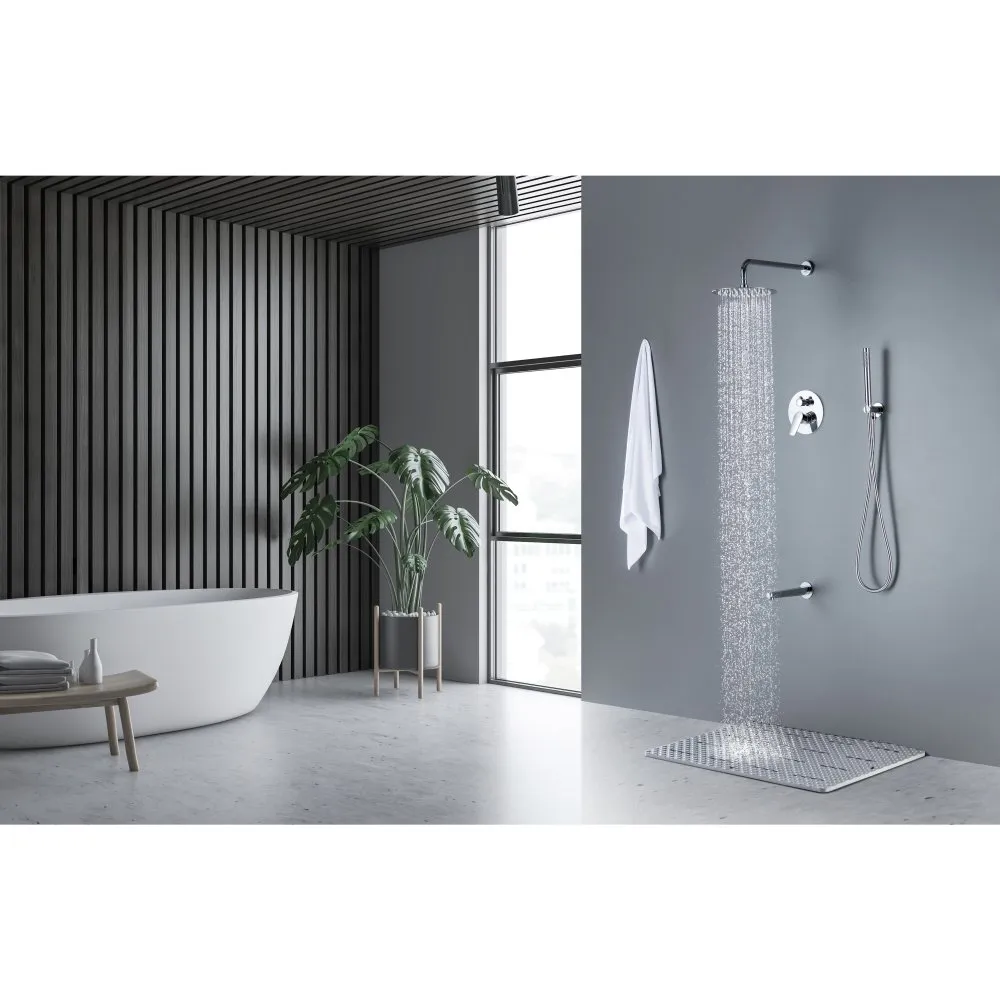 Душевой комплект Set 4 в 1 AQUATEK БЕТТА, хром AQ1173CR