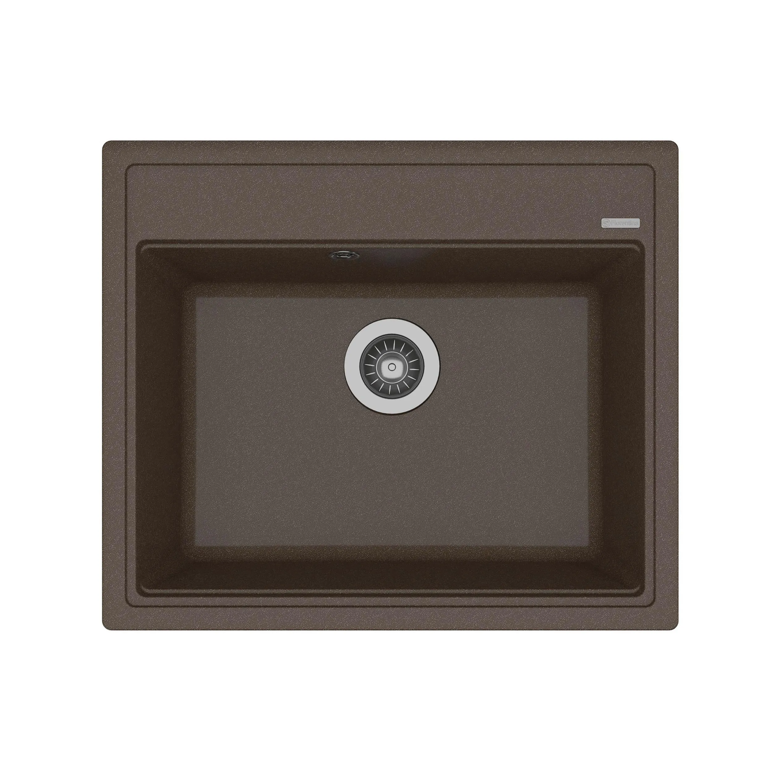 Кухонная мойка Florentina ЛИПСИ 20.120.D0600.206, брауни