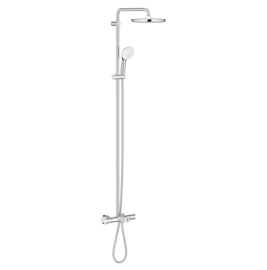 Душевая система GROHE Tempesta System 250 поворотная с термостатом, с изливом (26672001)