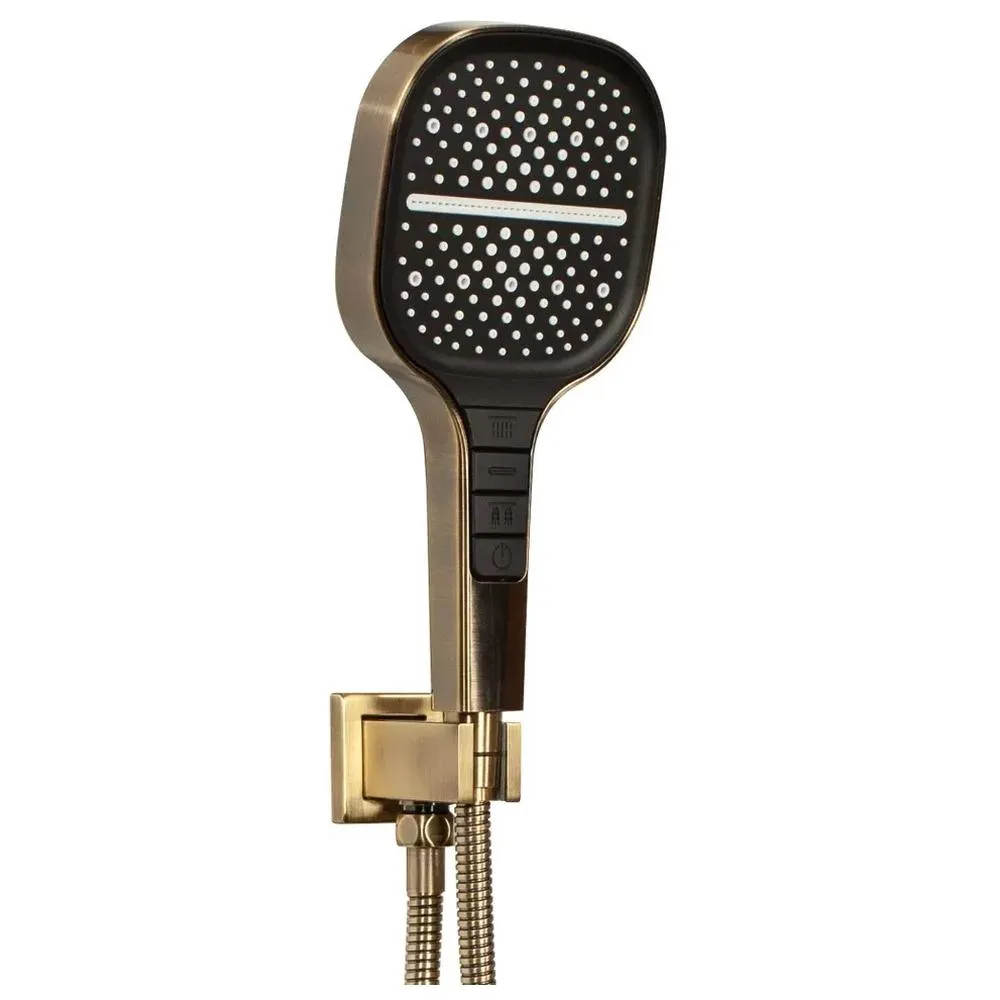 Душевая система встраиваемая (без излива) Hansberge H6070BR, бронза