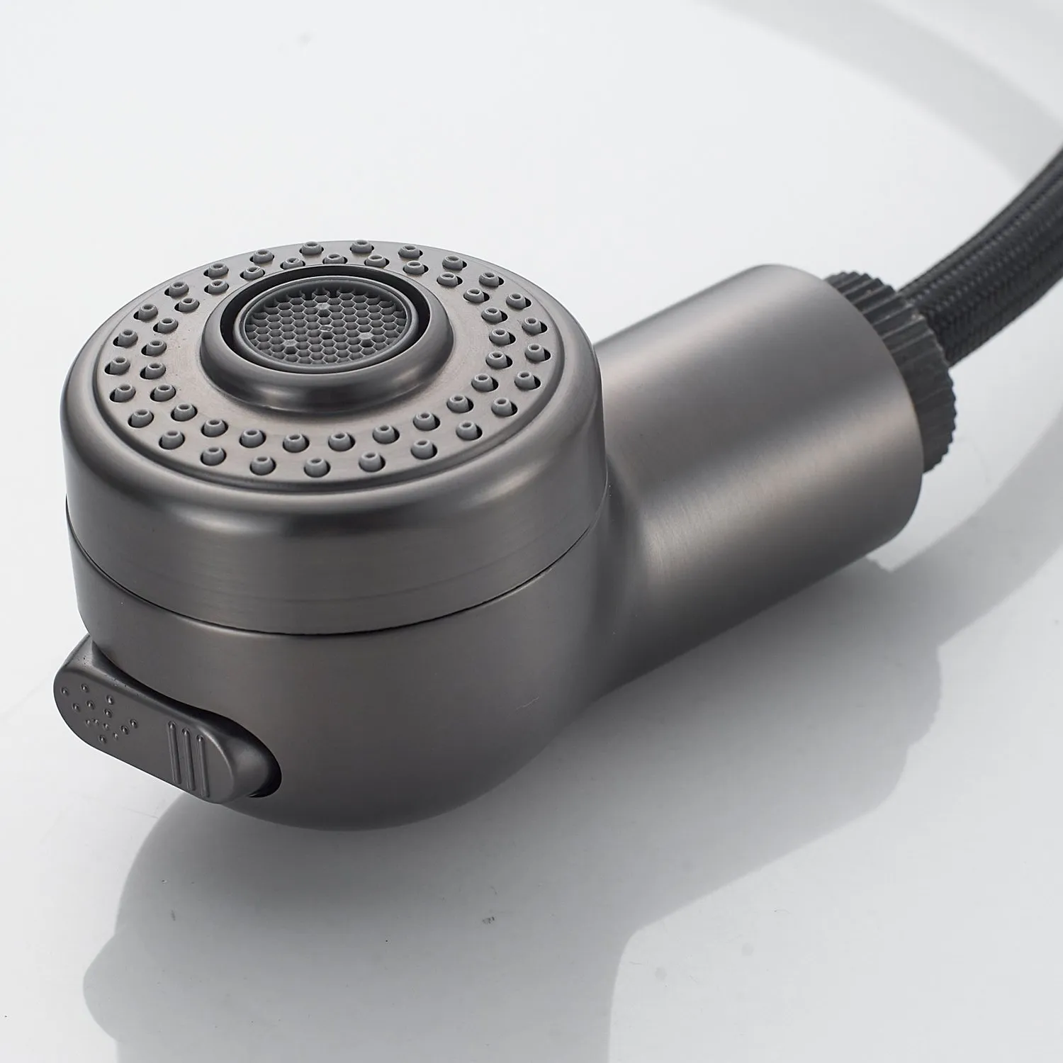 Смеситель для раковины многофункциональный Raffine F291T, оружейная сталь