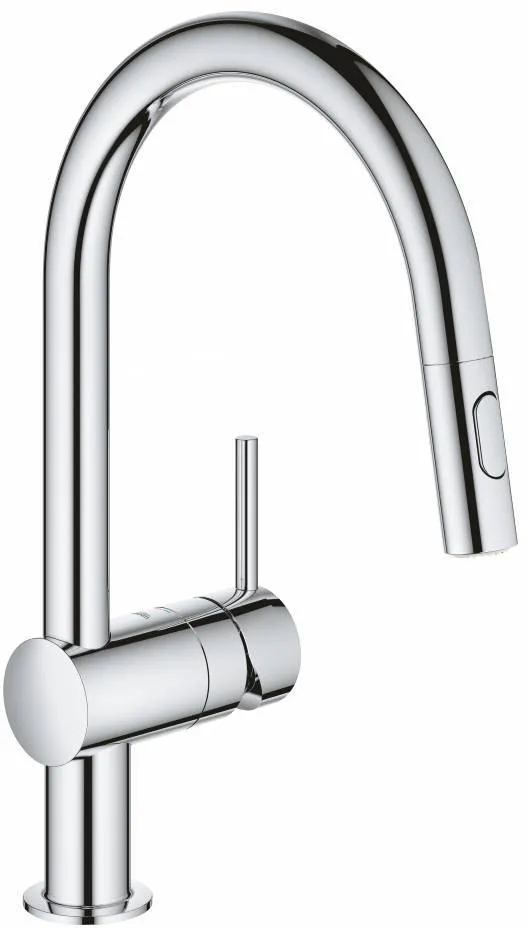 Смеситель для кухни GROHE Minta выдвижной излив, хром (арт. 32321002)