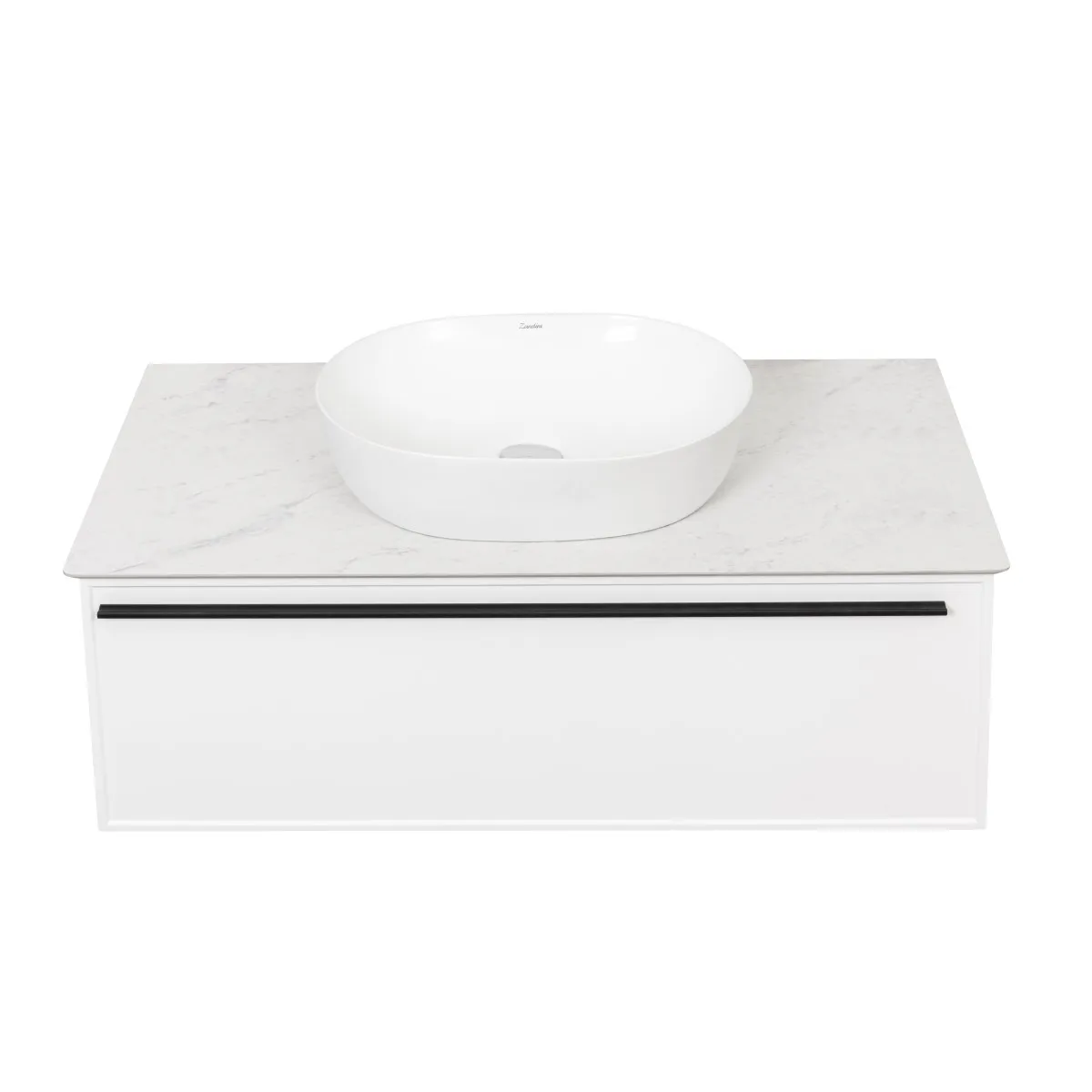 Тумба под раковину подвесная La Fenice Elba FNC-01-ELB-B-100, белая