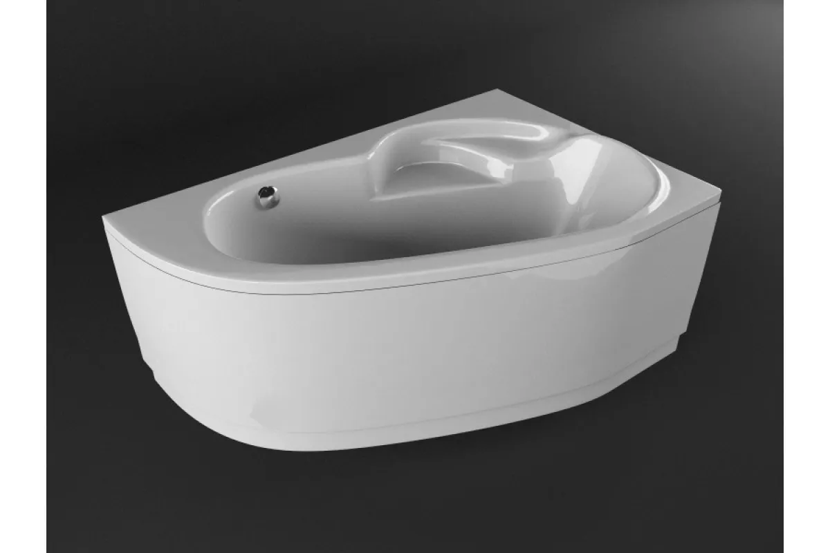 Ванна акриловая правосторонняя Relisan ARIADNA Гл000001461, 135x95