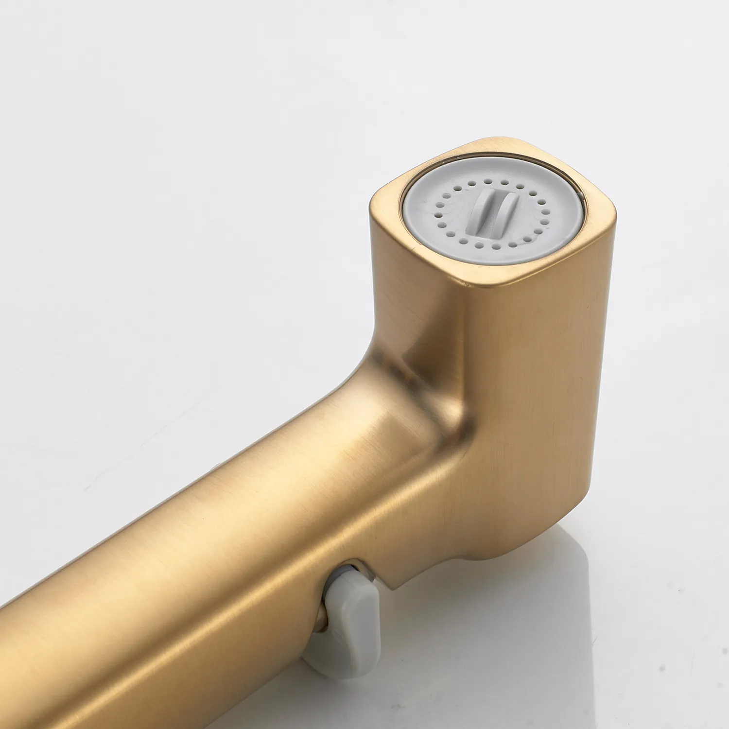 Гигиенический душ со смесителем Shevanik S9905G, золотой сатин