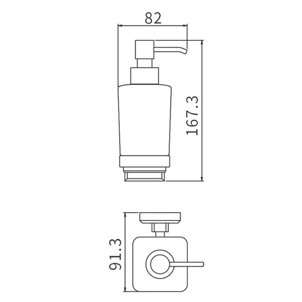 Дозатор для мыла GAPPO G3827,