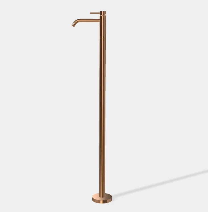 Смеситель для раковины Fima Carlo Frattini Spillo Up, янтарная бронза (F3031/PNZL)