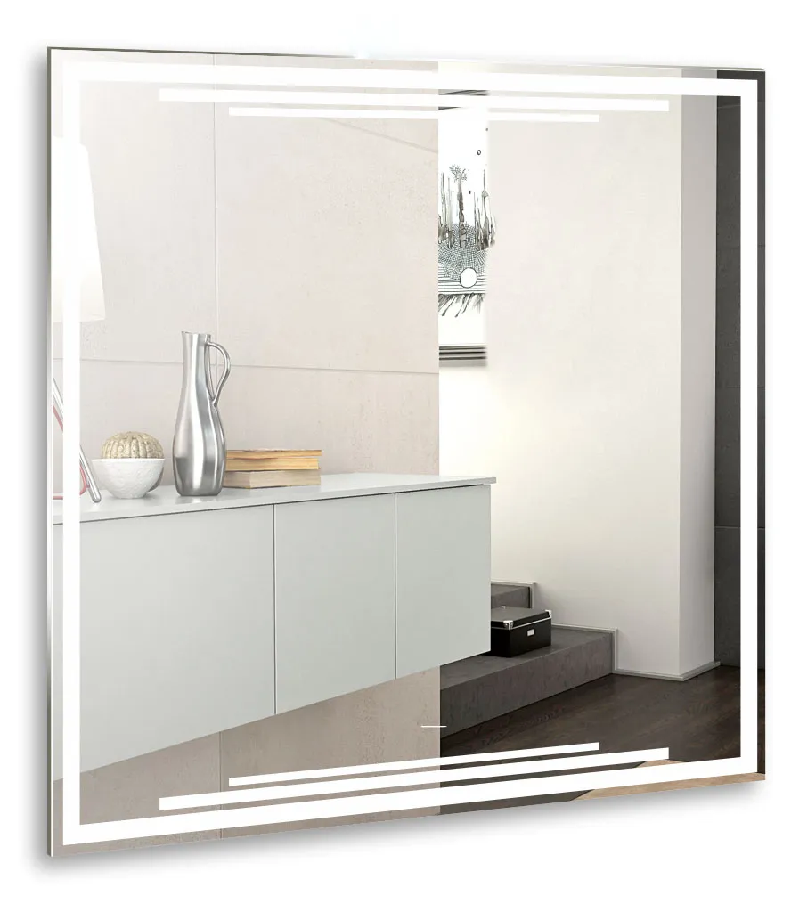 Зеркало SILVER MIRRORS 770*770 бесконтактный сенсор Атриум (LED-00002640)