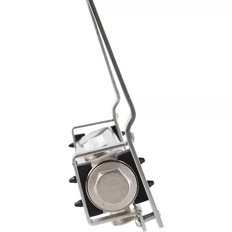 Коллектор Rommer 1"x3/4" на 4 контура для радиаторной разводки (нерж. сталь) (RMS-4401-000004)