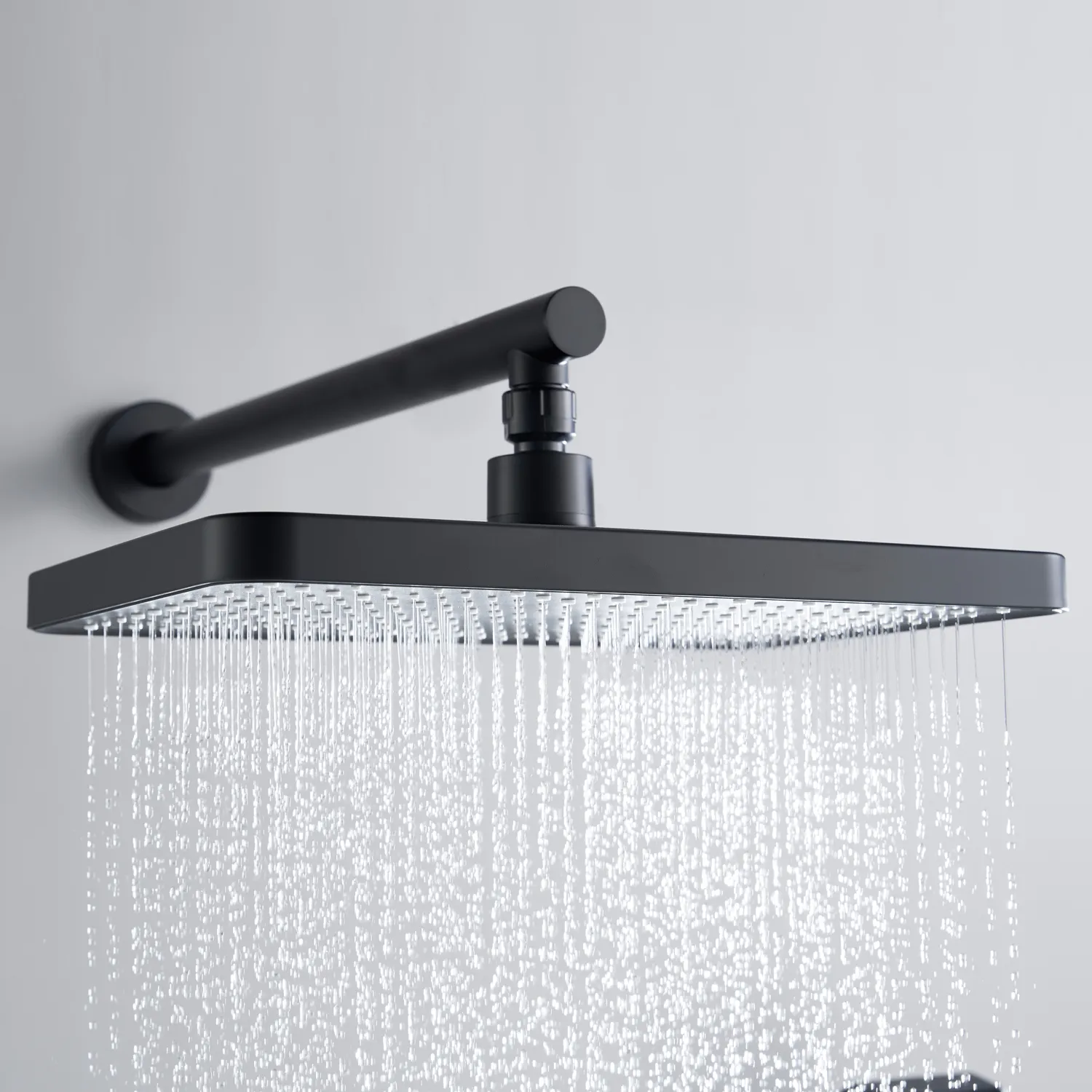 Душевая система встраиваемая Shevanik S9935H, черный