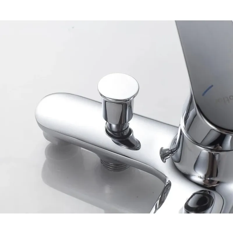 Смеситель для ванны Knotlor KN-52, хром