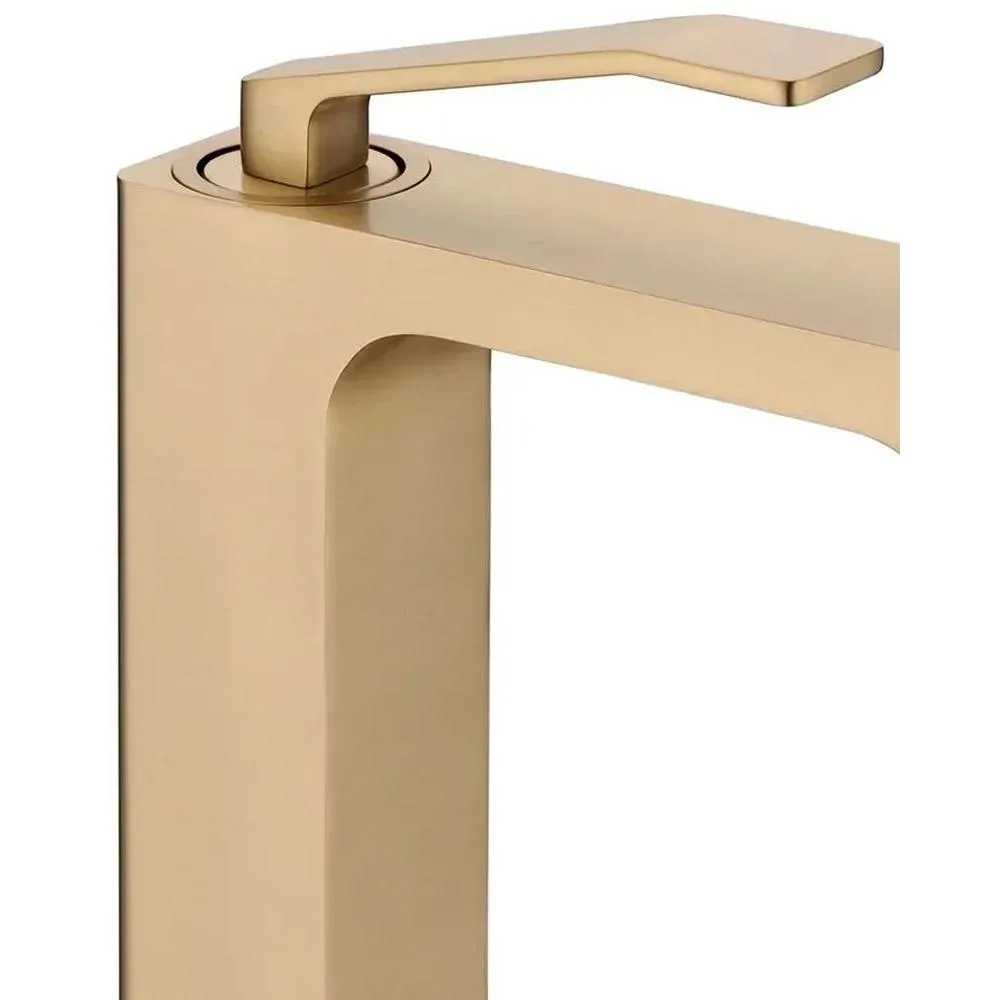 Смеситель для раковины Grocenberg GB2090MG, матовое золото